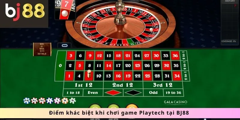 Playtech 1 Điểm đặc biệt khi chơi